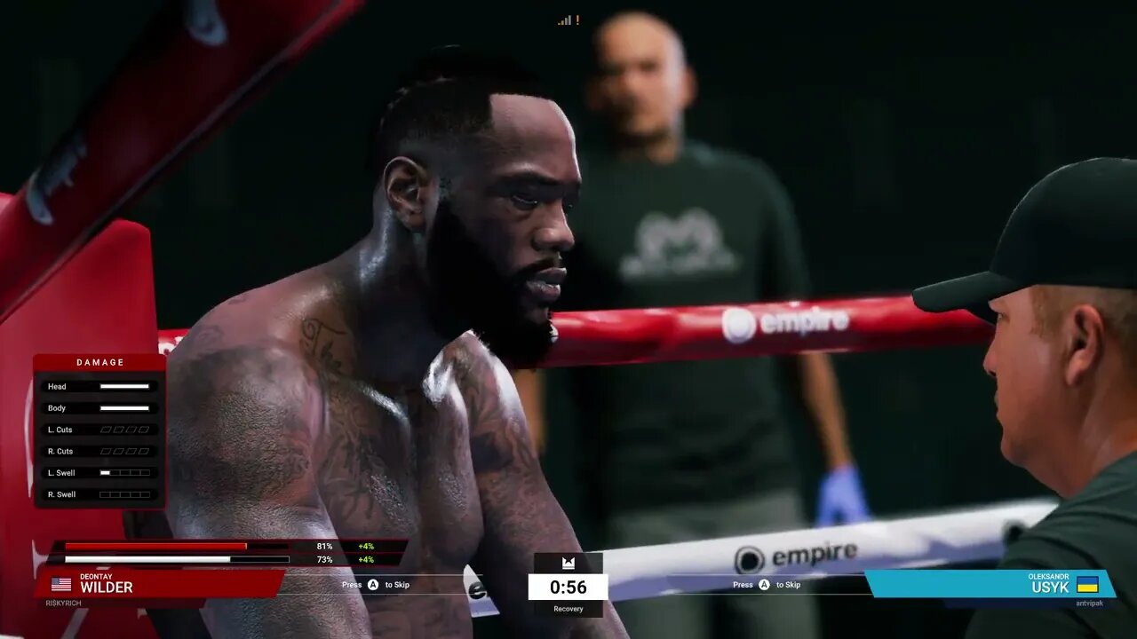 Undisputed Gameplay Oleksandr Usyk vs Deontay Wilder