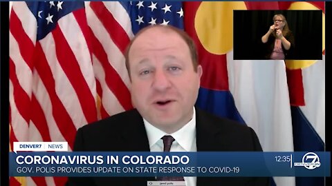 Gov. Polis tells Coloradans to cancel plans for next few weeks due to COVID-19 spread