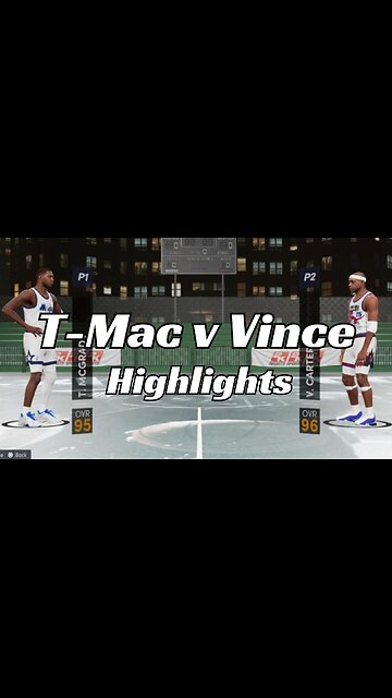 NBA 2k24 McGrady Vs Carter Dunk Showdown Highlights In Stunning (PS5 HDR Gameplay)