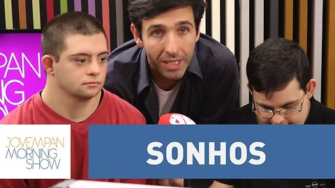 Atores de ''Colegas'' falam sobre seus sonhos e de seus personagens