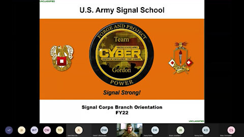 SC Branch Orientation and Cadet Engagement