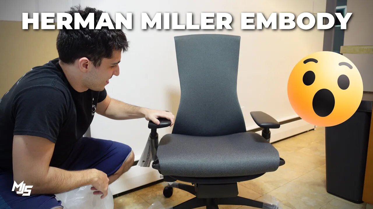 MY HERMAN MILLER EMBODY IS FINALLY HERE! | Our First Home: Ep. 52