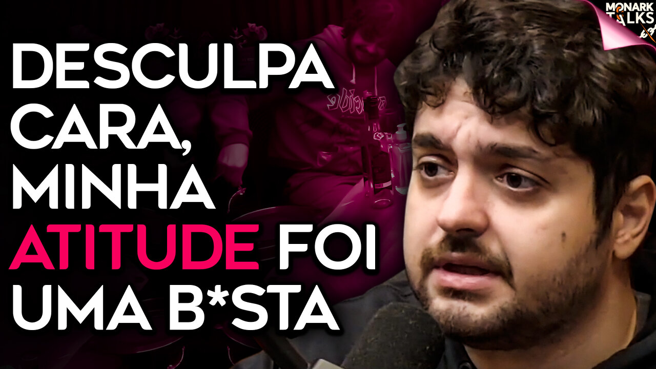 MONARK SE DESCULPA POR EPISÓDIO COM CAUÊ E RAFINHA