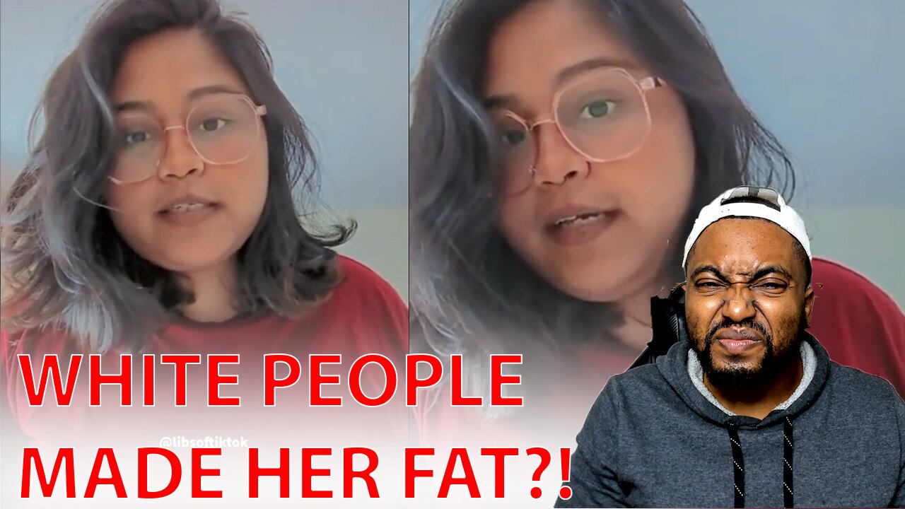 Woke Angry Indian Woman Blames White People For Why She Is Fat And Can't Lose Weight