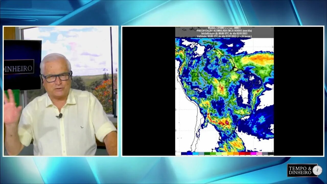 Clima: Umidade se espalha pelo Brasil.