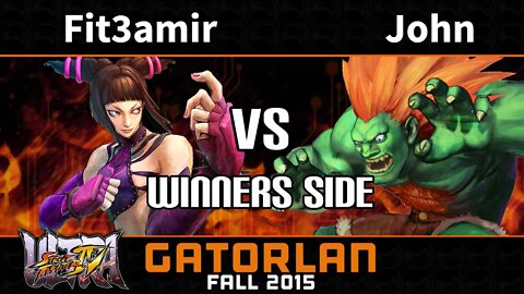 Gatorlan - Fit3amir vs. John - Winners R3 - USFIV