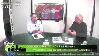 LIVE - TV NEWS BUZAU - "COCKTAIL POLITIC", cu Raul Florescu. "Actualitatea politica ...