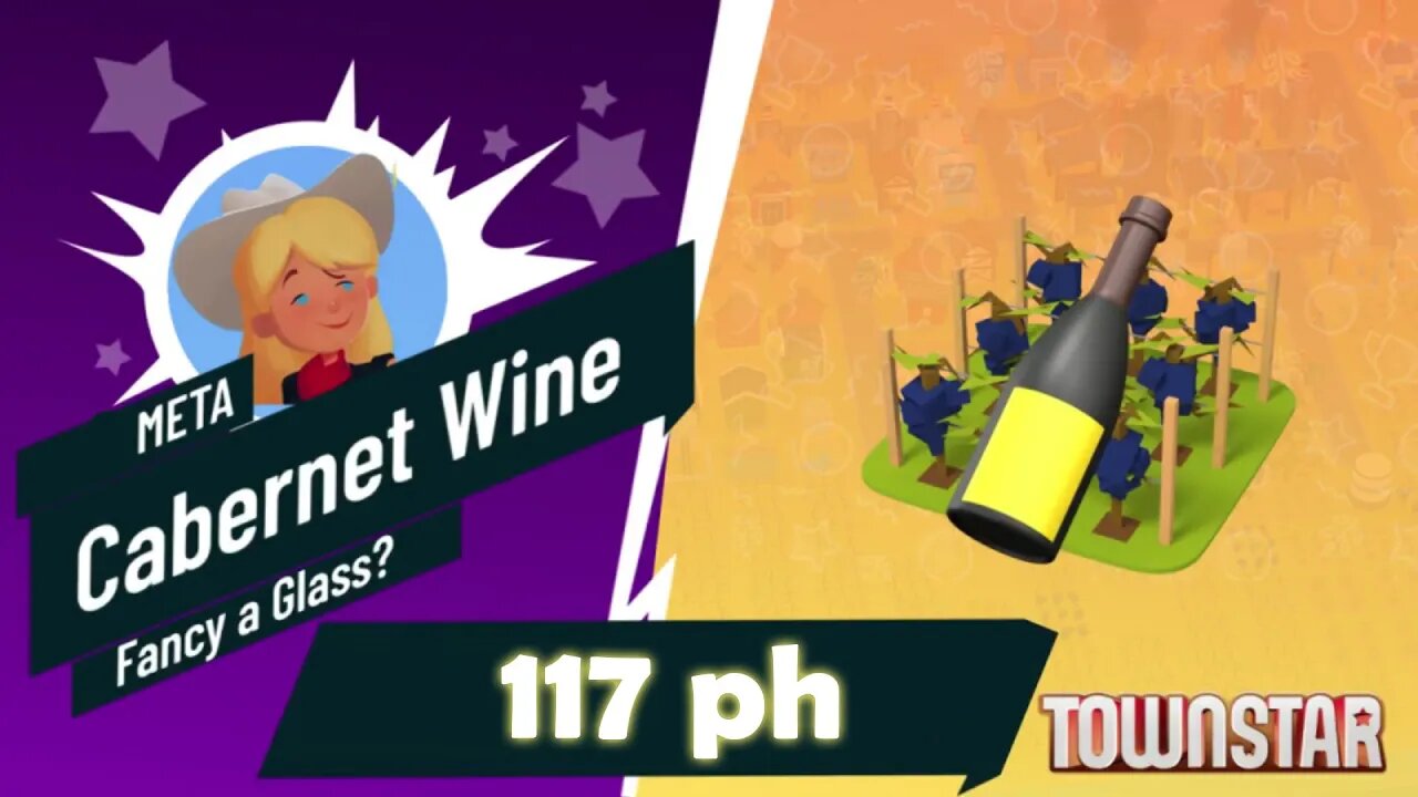 Town Star: Cabernet Sauvignon META competition on 14 June 2023. 117ph My Build and Experience