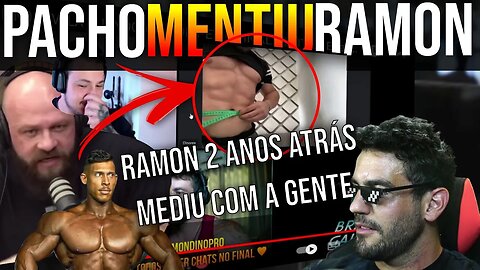 PACHO É ACUSADO DE MENTIROSO SOBRE A CINTURA DO RAMON.. mas GORGONOID TEM A PROVA!