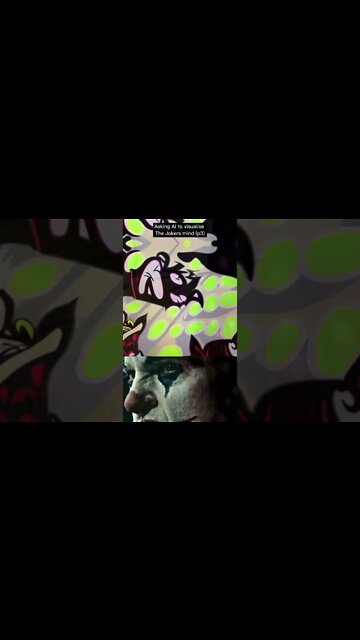 Asking AI to visualise The Jokers mind #thejoker (P3)