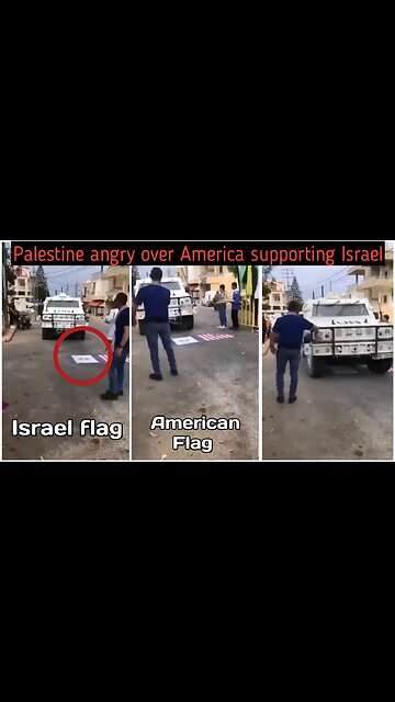 Palestine angry over America supporting Israel