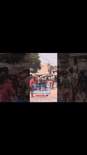 Gosh,It’s HOT out here in Haiti !!🇭🇹 🥵🥵