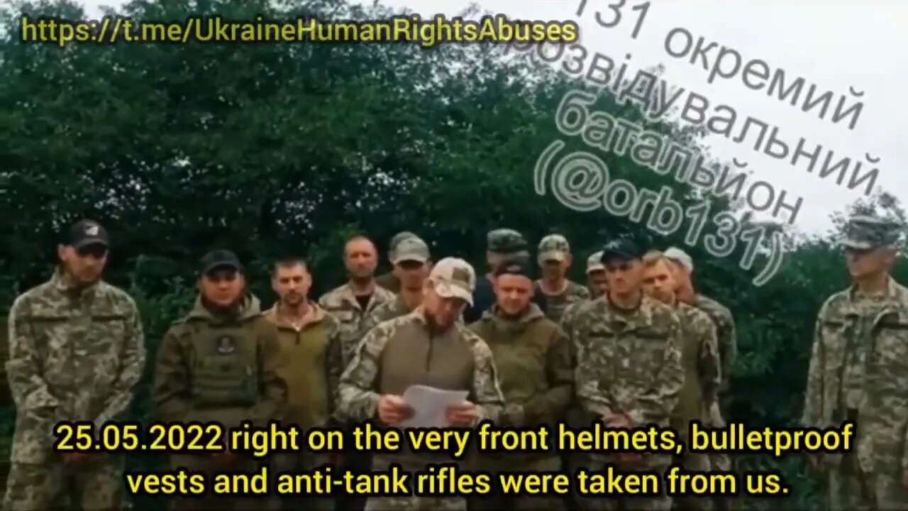 More Ukraine troops appeal to their president of Ukraine