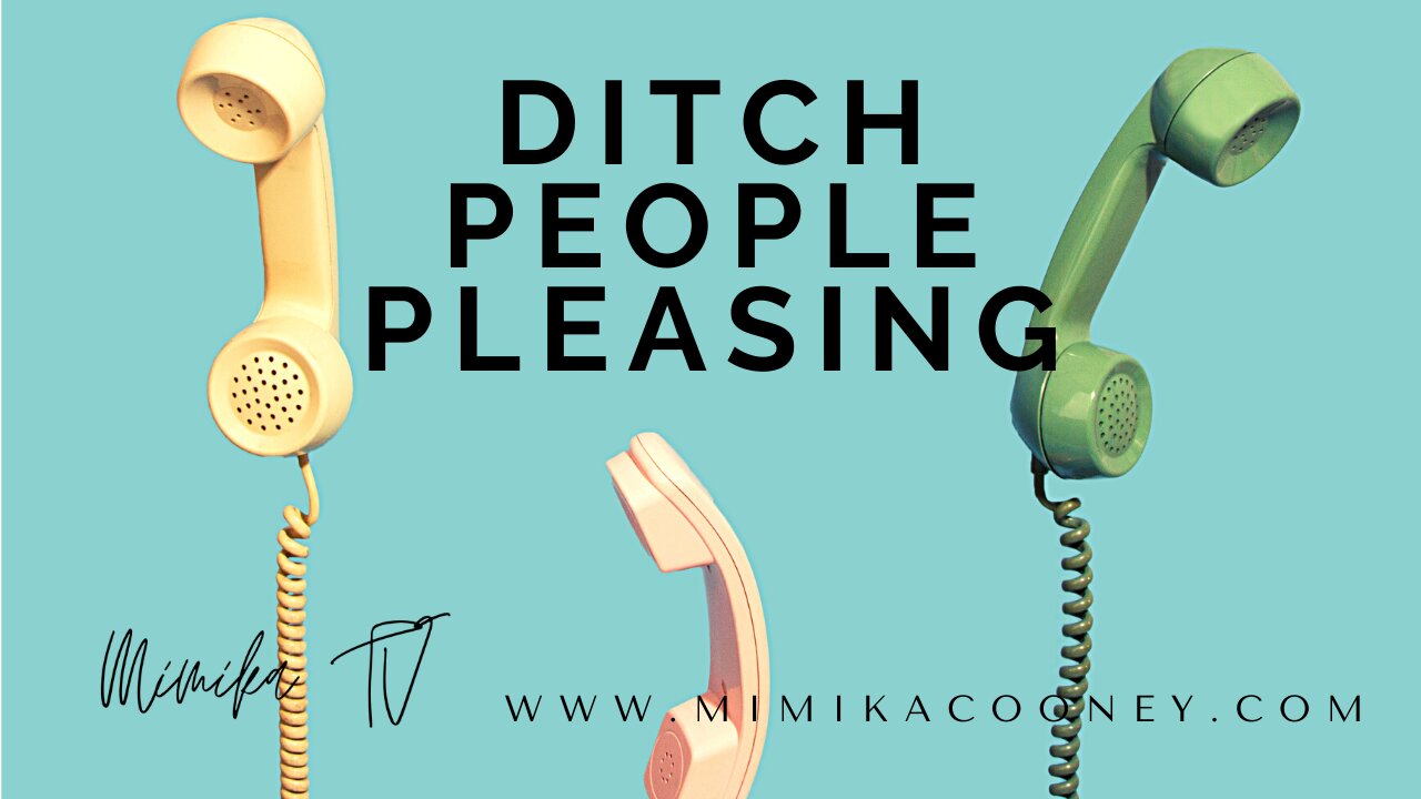 Ditch People Pleasing