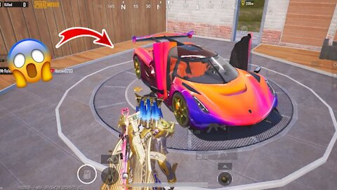 Omg!! NEW CAR KOENINSEGG in ERANGEL🔥Pubg Mobile