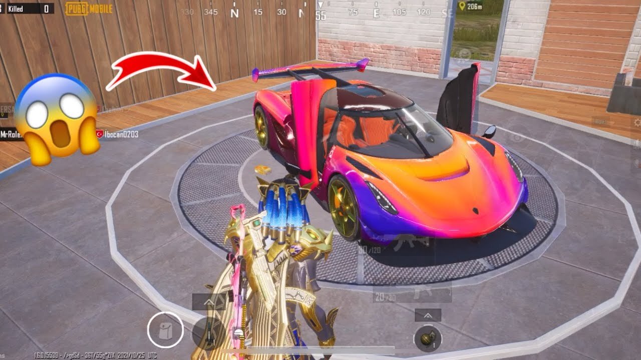 Omg!! NEW CAR KOENINSEGG in ERANGEL🔥Pubg Mobile