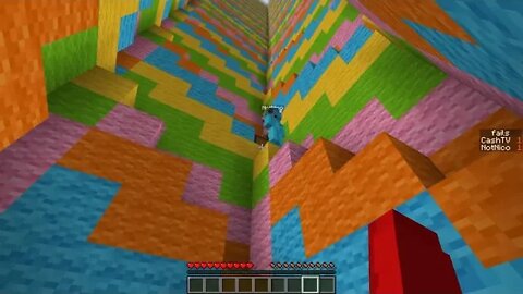 Minecraft EXTREME RAINBOW DROPPER! Custom Map %%%% 1