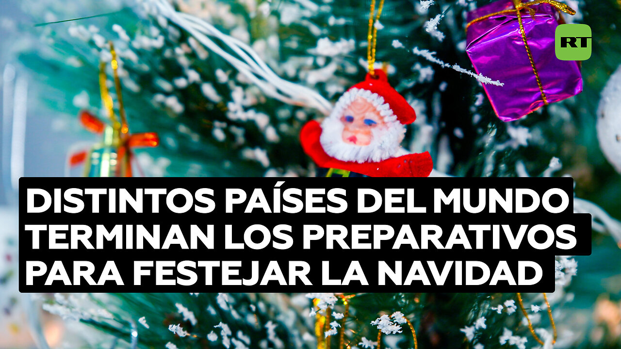 Distintos países del mundo terminan los preparativos para festejar la Navidad