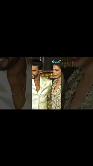 Ranveer Singh Caring Husband Holding Wife Deepika Padukone Hand in Entire Video at NMACC Launch