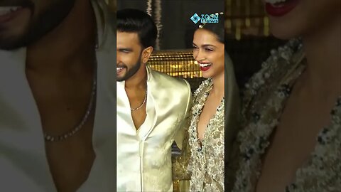 Ranveer Singh Caring Husband Holding Wife Deepika Padukone Hand in Entire Video at NMACC Launch