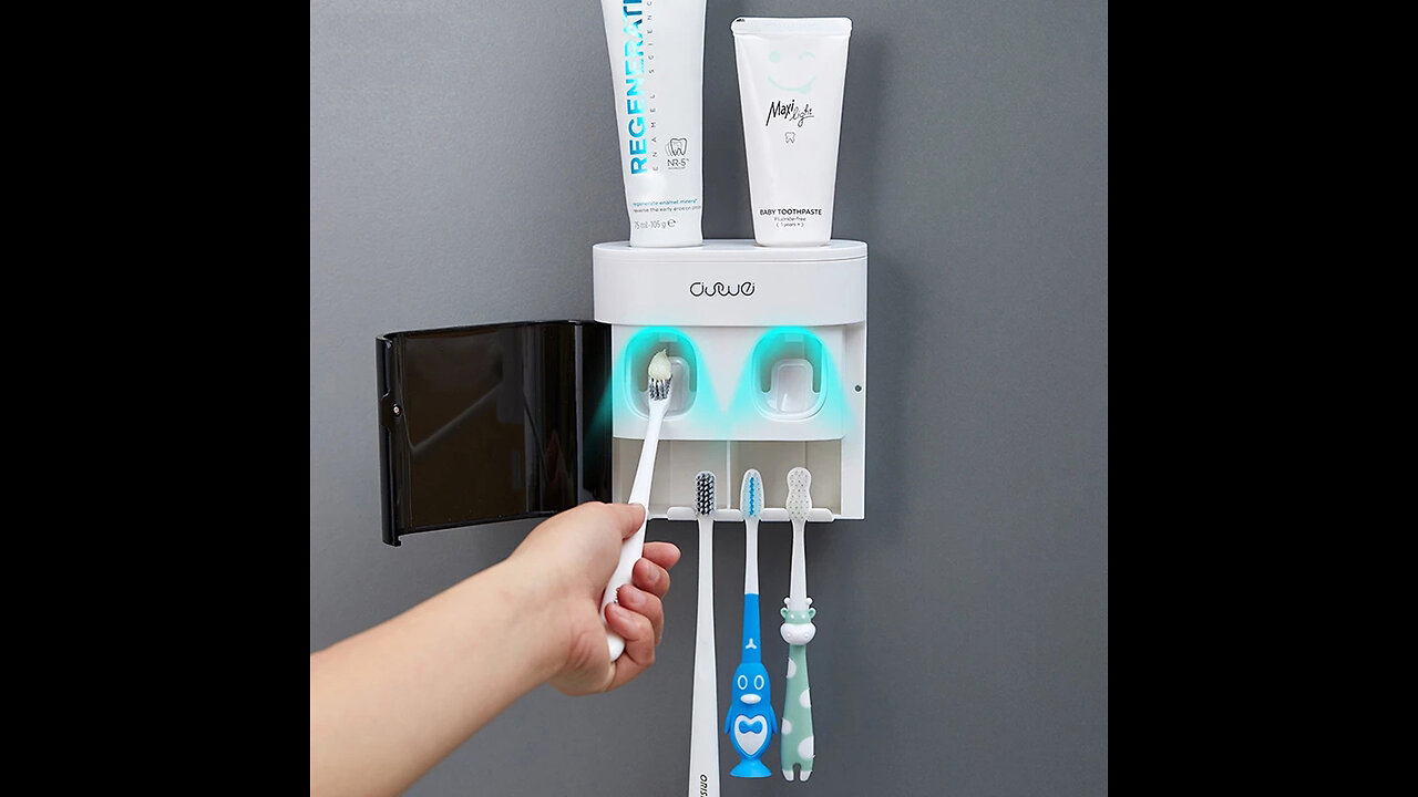 Toothbrush Holder Toothpaste