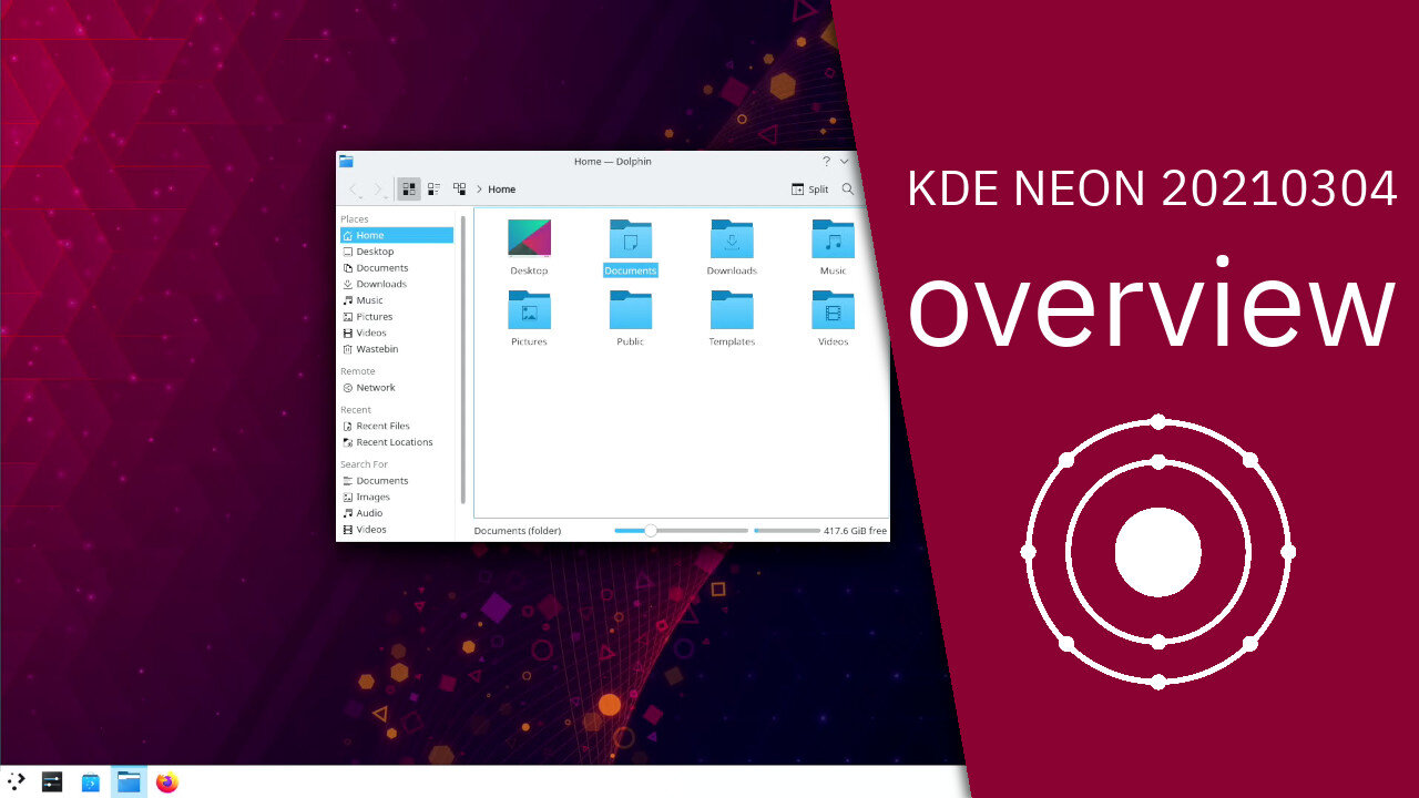 KDE NEON 20210304 overview | The latest and greatest of KDE community