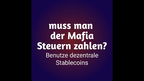 Muss man der Mafia Steuern bezahlen?