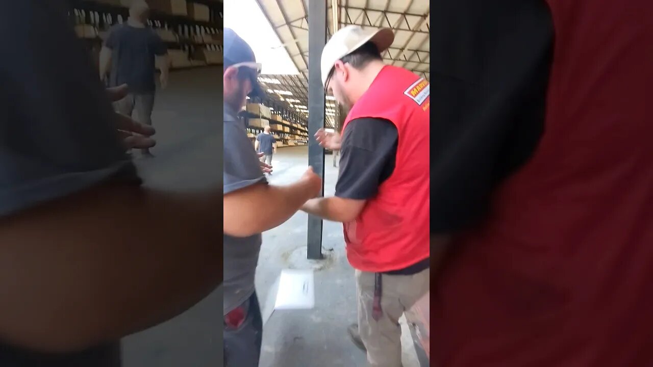 pranking the lumber yard worker #construction #apple #mac