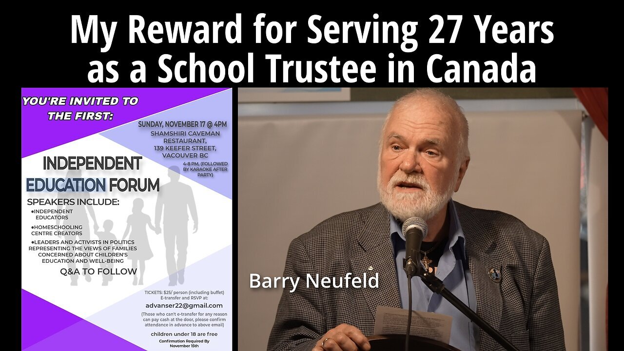 Barry Neufeld on the Harm of Indoctrinating & Subjecting Children to Gender Transition