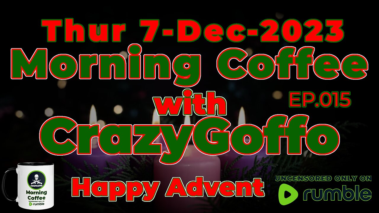 Morning Coffee with CrazyGoffo - Ep.015