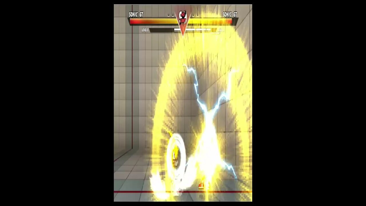 Sonic GT VS Sonic GT I Sonic Battle Mugen #shorts #short