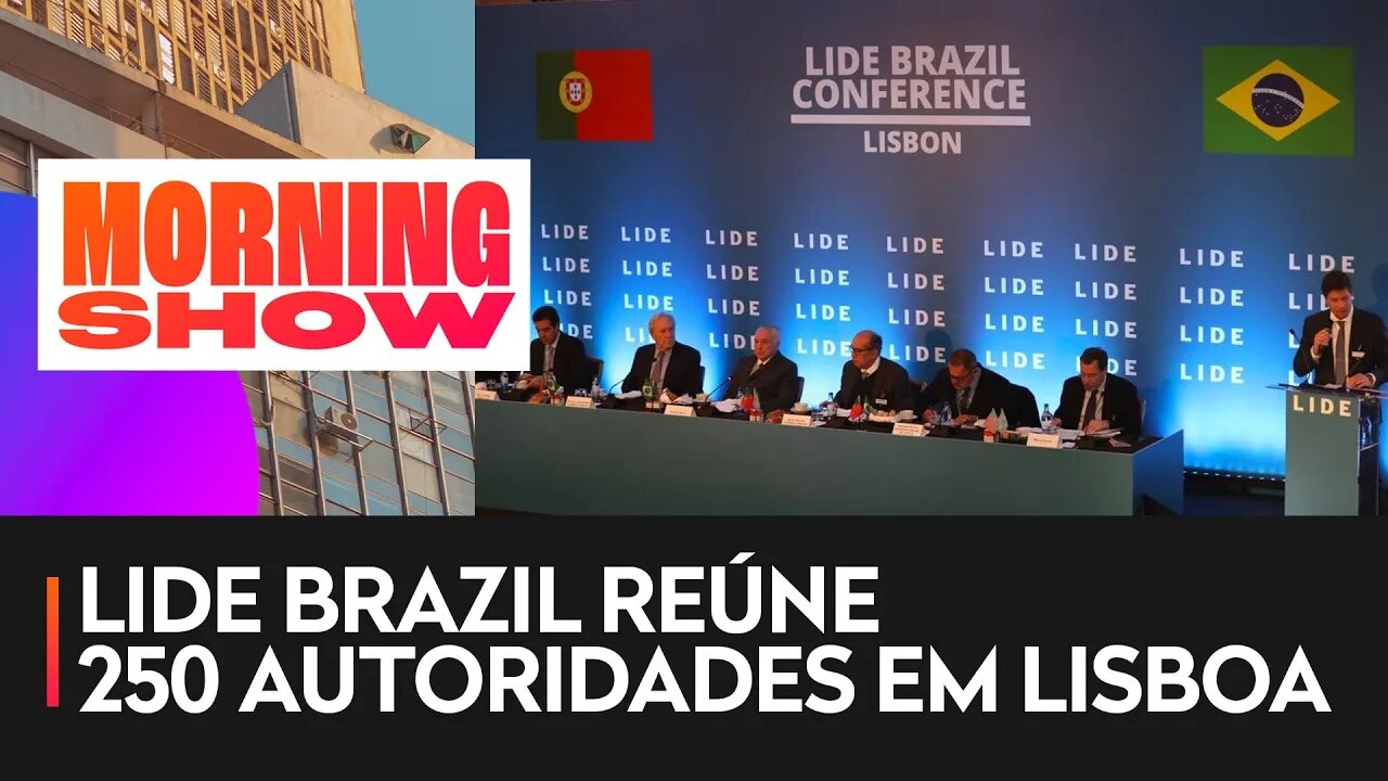 Ex-presidente Michel Temer faz a abertura do LIDE Brazil Conference