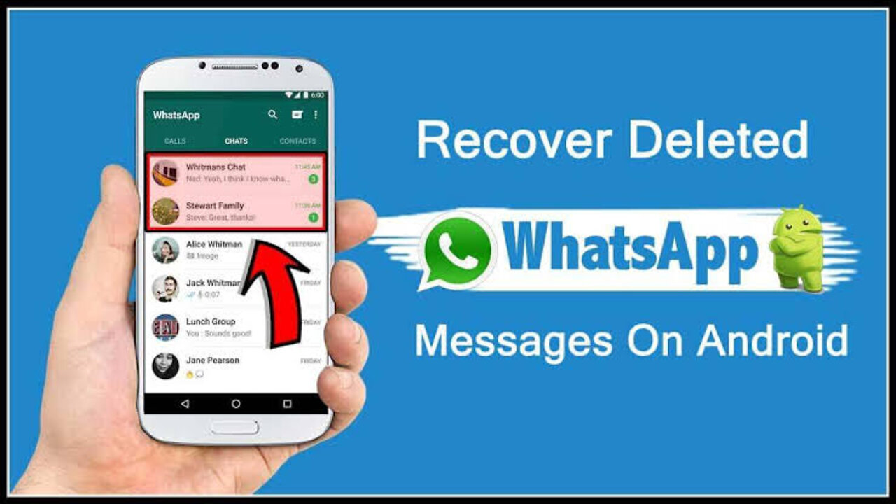 How to recover delete whatsapp messages without any backup