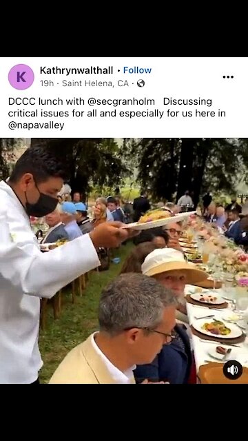 Corona its only for Poor People-only the employees are wearing a mask!