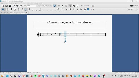 Como começar a ler PARTITURA