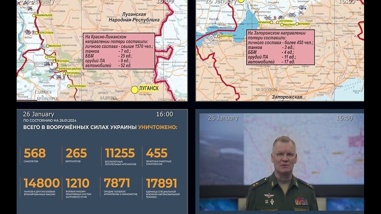 ⚡️ Russian Defence Ministry report on the progress of the special military operation