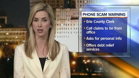 Erie County Clerk Phone Scam