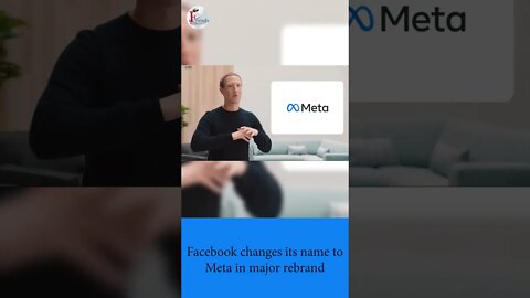 Facebook changes its name to Meta in major rebrand #YTShorts #shorts