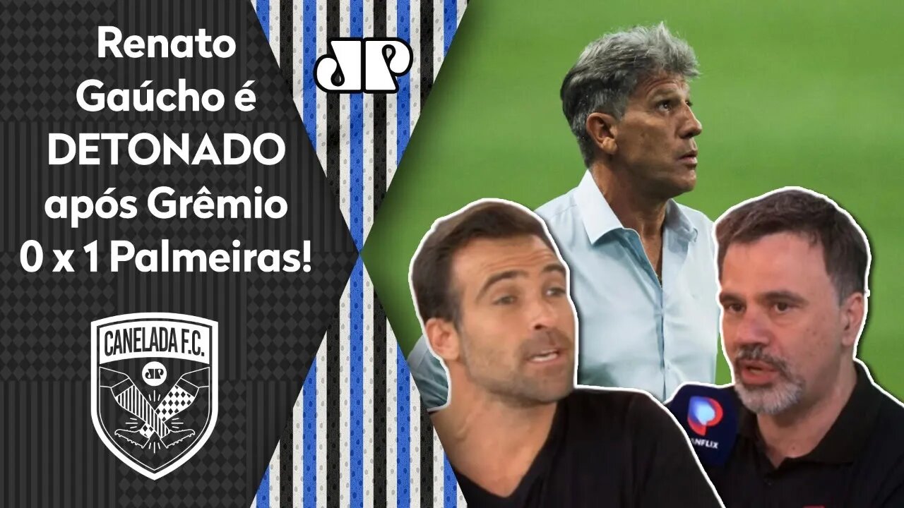 "NÃO TEM LÓGICA O QUE ELE FEZ!" Renato Gaúcho é DETONADO após Grêmio 0 x 1 Palmeiras!