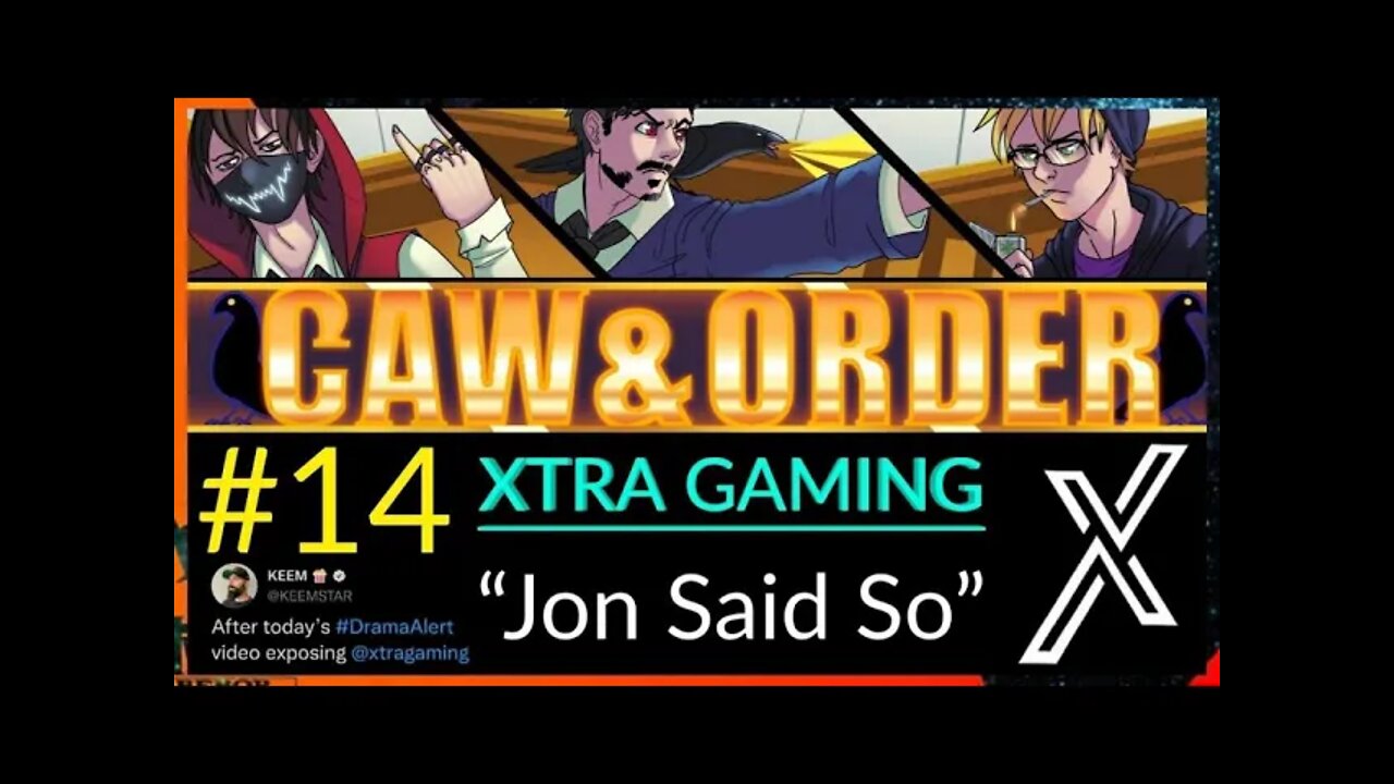 Caw & Order EP14: Xtra Gaming - Covering Up Sexual Assault For Video Games