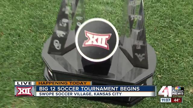 Big 12 soccer tournament takes place at Swope Soccer Village for fifth year