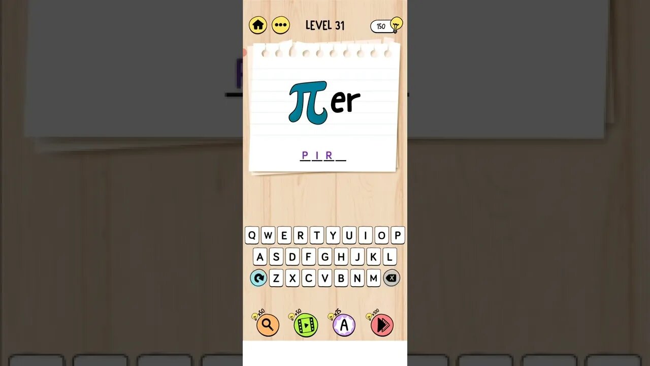 Brain Test Tricky Words Level 31