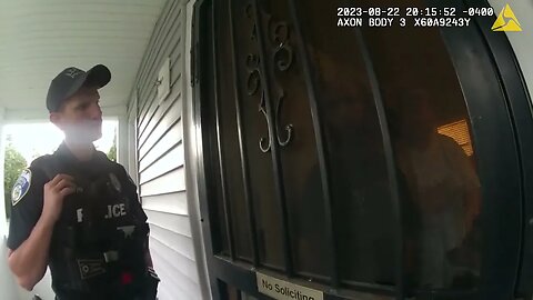 2nd BODYCAM FOOTAGE FROM 339 on 8/22/2023 - SALLY IN THE KITCHEN. Credit to @WMFG-NEWS