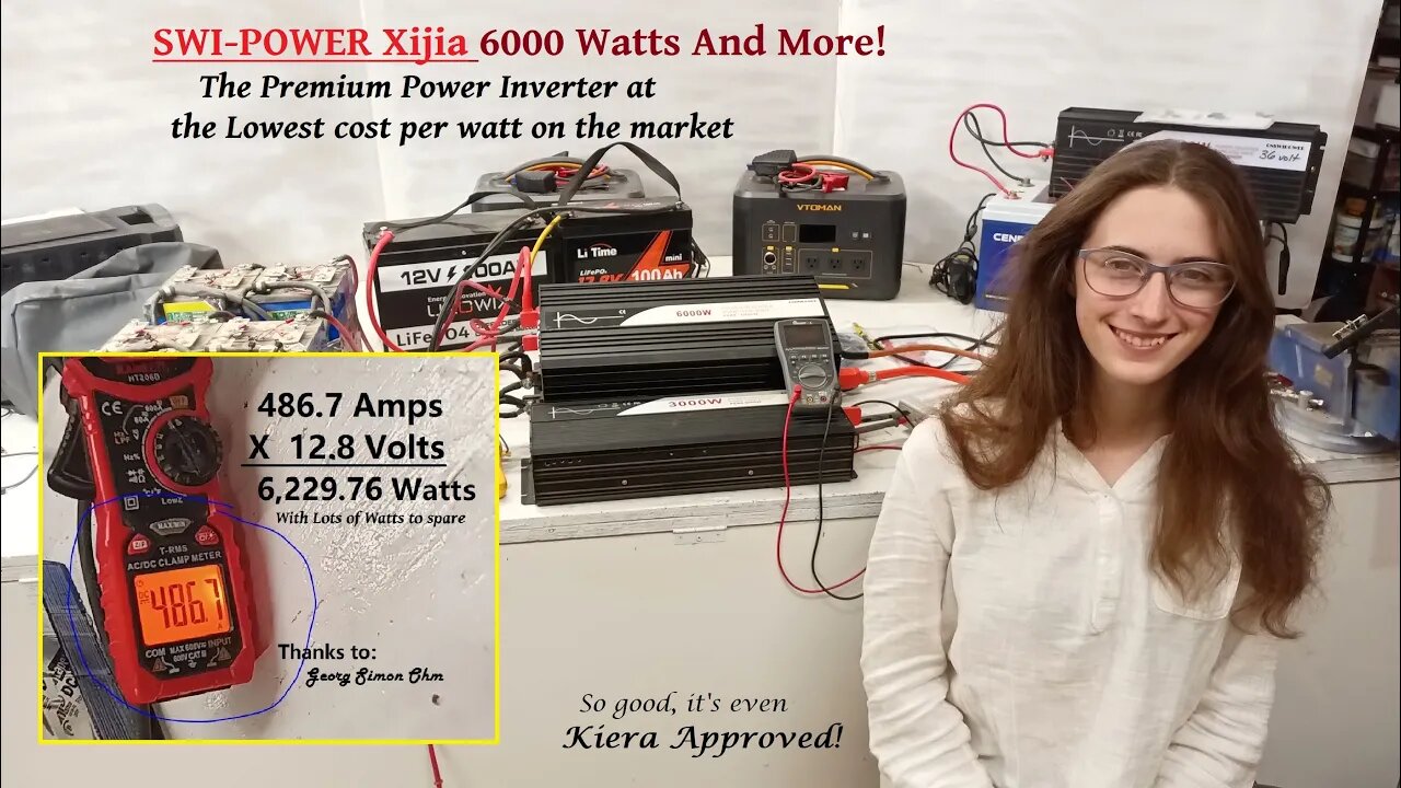 SWI Power Xijia 6000 Watt Mega Pro Inverter REAL RESULTS exceeding expectations and its affordable!