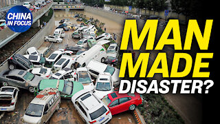 Cars trapped in tunnel amid floods in China; Family washed away by mudslides