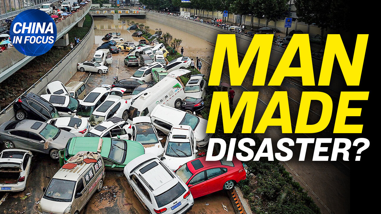 Cars trapped in tunnel amid floods in China; Family washed away by mudslides