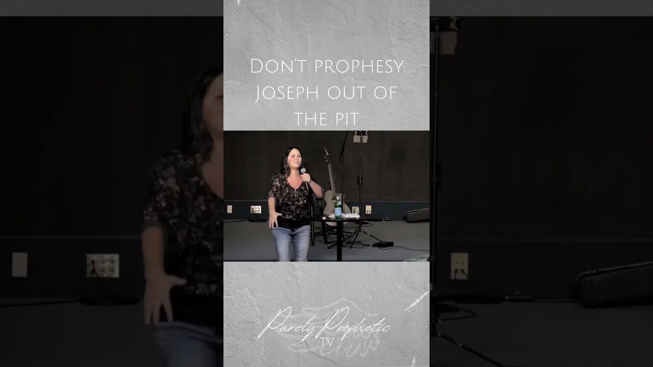 Don’t prophesy Joseph out of the pit #jesus #prophecy #propheticencouragement #michelleseidler