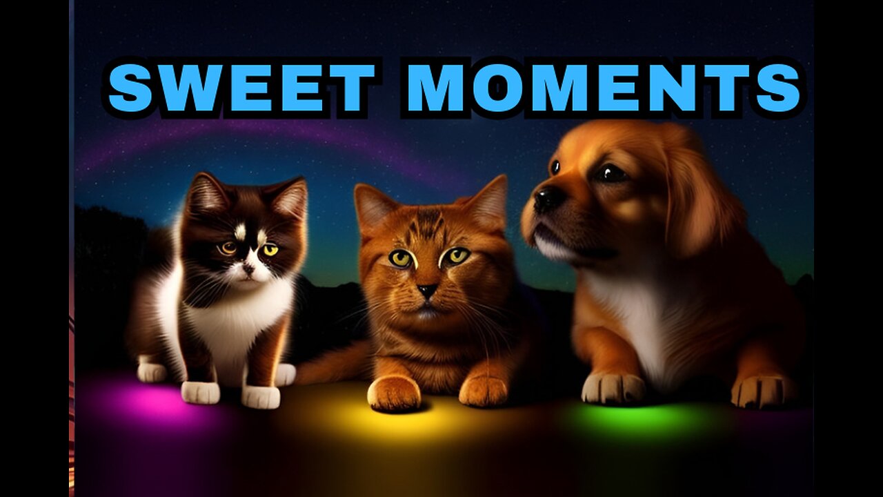 "Sweet Moments: Adorable Dogs and Cats Compilation | Heartwarming Pet Video"