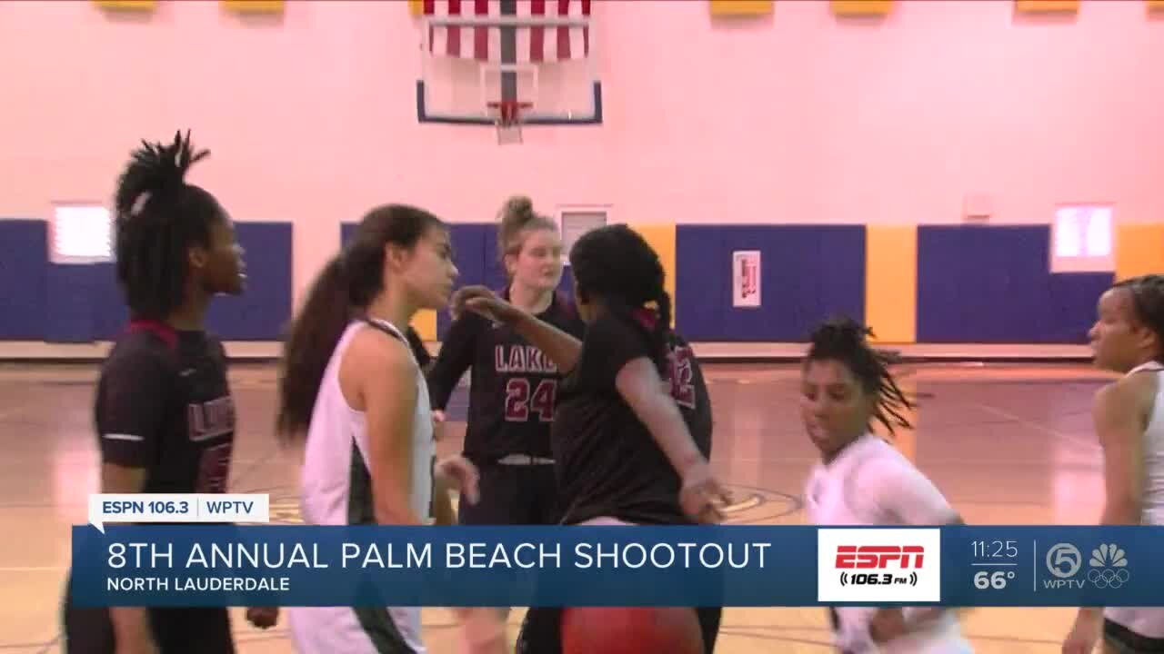 The 8th annual Palm Beach Shootout is underway