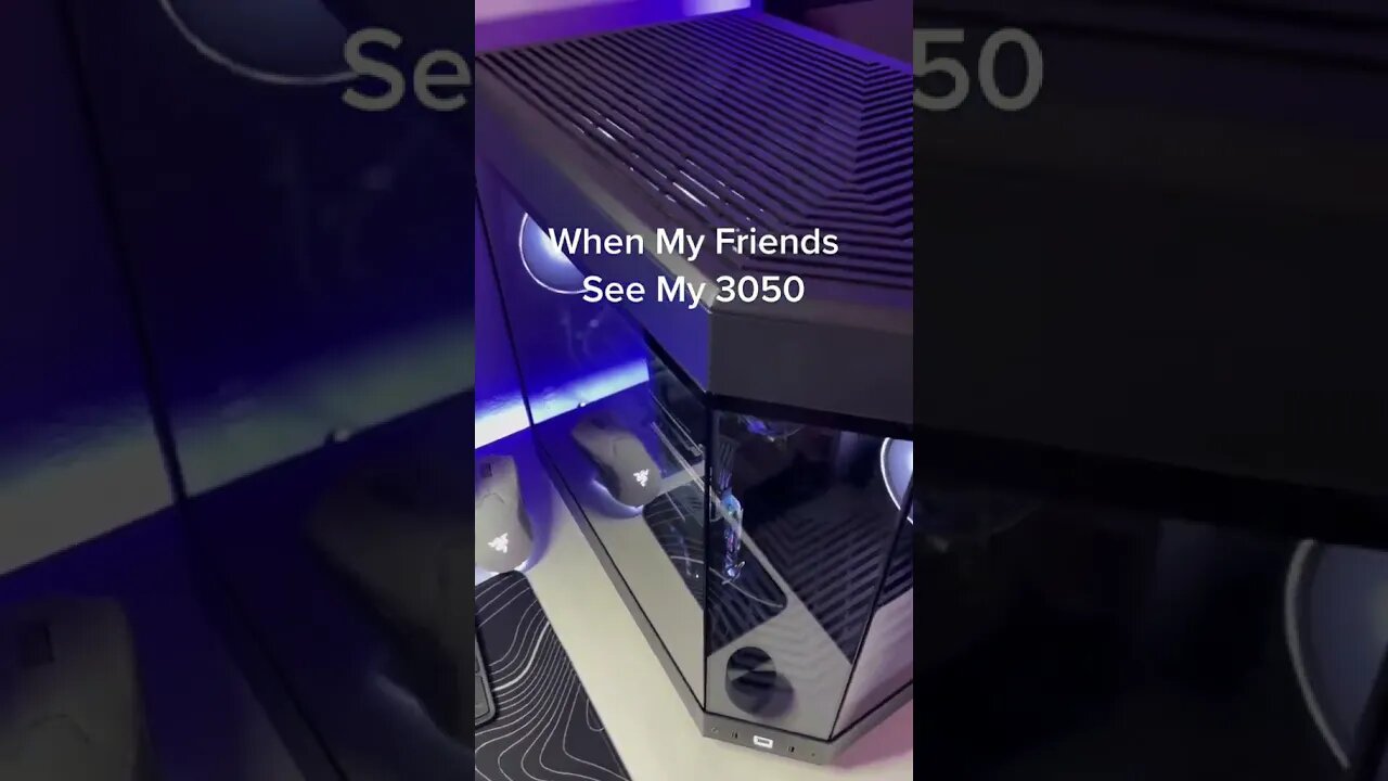 When my friends see my 3050